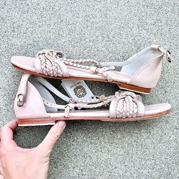 NWT Elf Braided Leather Sandals Size 11.5 - Picture 5 of 6